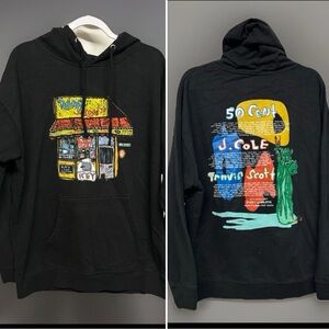 Rolling Loud NYC 2021 50 Cent Travis Scott hoodie XL